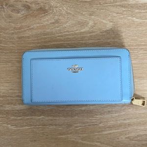 COACH Blue Wallet